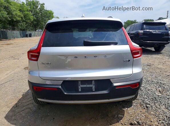 YV4162UKXK2145352 2019 VOLVO XC40 Серебряный Вид сзади