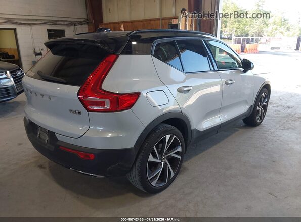 YV4162UM4L2348871 2020 VOLVO XC40 Gray Հետևի աջ