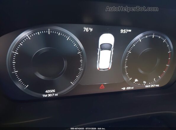 YV4162UM4L2348871 2020 VOLVO XC40 Gray Հետևի նստատեղերի տեսք