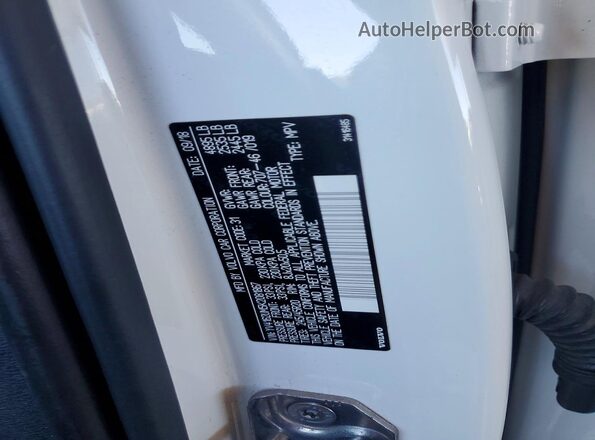 YV4162UM5K2081867 2019 VOLVO XC40 Белый Вид подкапотного пространства