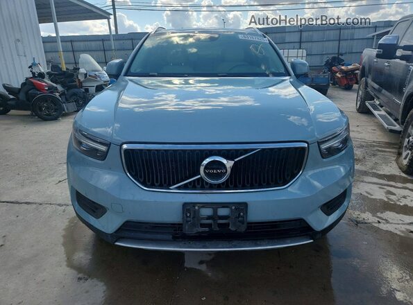 YV4162XZ1K2013251 2019 VOLVO XC40 Blue Вид спереду