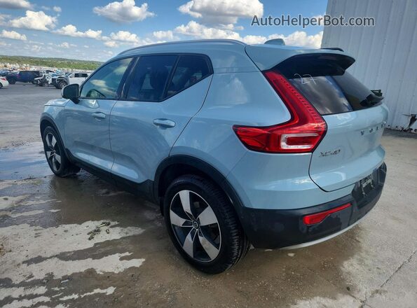 YV4162XZ1K2013251 2019 VOLVO XC40 Blue Задня ліва чверть