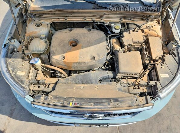 YV4162XZ1K2013251 2019 VOLVO XC40 Blue Вид задньої частини салону
