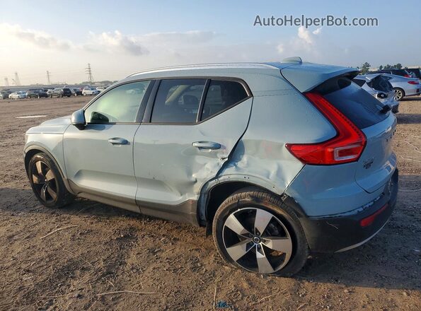 YV4162XZ4K2020579 2019 VOLVO XC40 Blue Задня ліва чверть