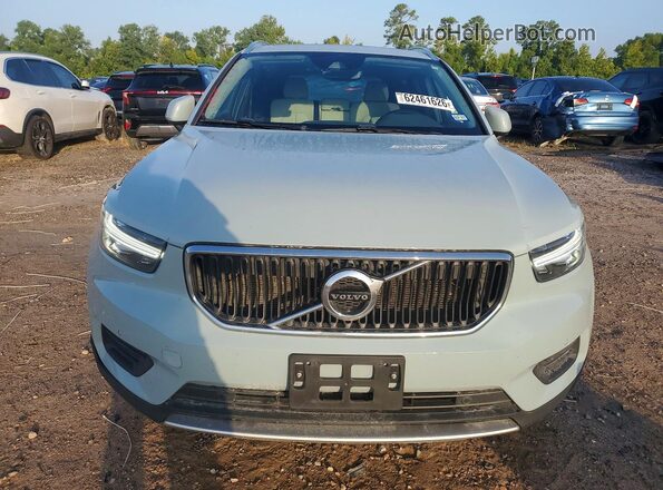 YV4162XZ4K2020579 2019 VOLVO XC40 Blue Вид спереду