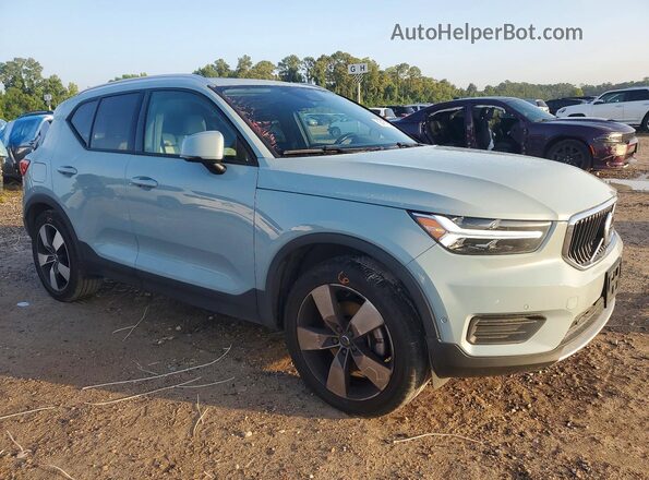 YV4162XZ4K2020579 2019 VOLVO XC40 Blue Передня права чверть