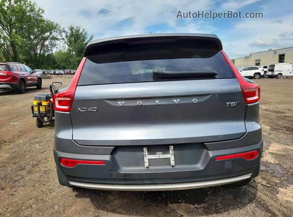 YV4162XZ8K2006653 2019 VOLVO XC40 Gray Vista trasera