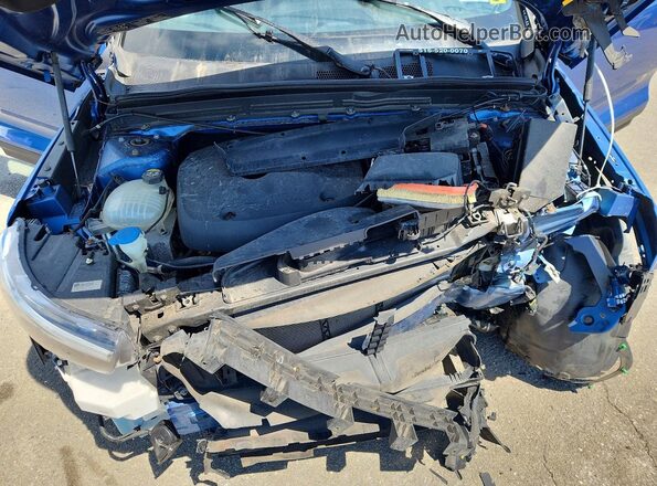 YV4162XZXK2006265 2019 VOLVO XC40 Blue Vista del compartimento del motor