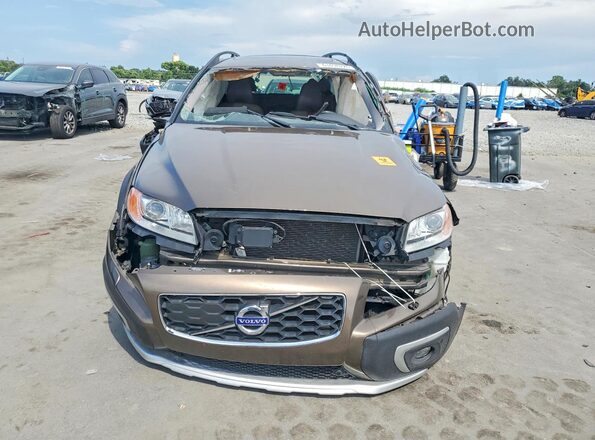 YV440MBM7G1252242 2016 VOLVO XC70 Brown Vista frontal