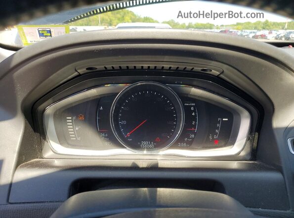 YV440MDJ2G2918288 2016 VOLVO XC60 Black Instrument cluster view