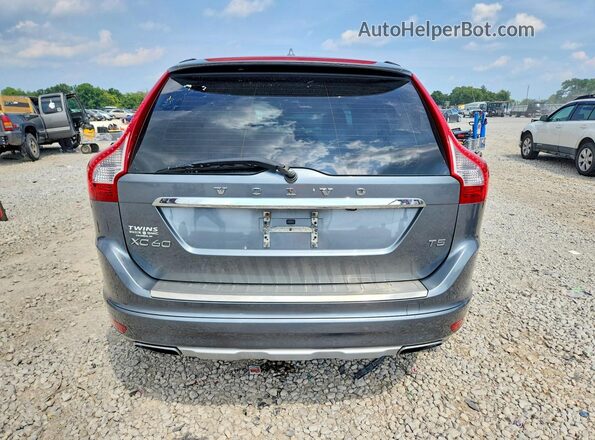 YV440MDJ6H2089971 2017 VOLVO XC60 Silver Հետևի տեսք