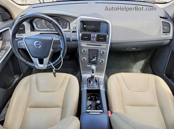 YV440MDK1G2901894 2016 VOLVO XC60 Black Vista del salpicadero