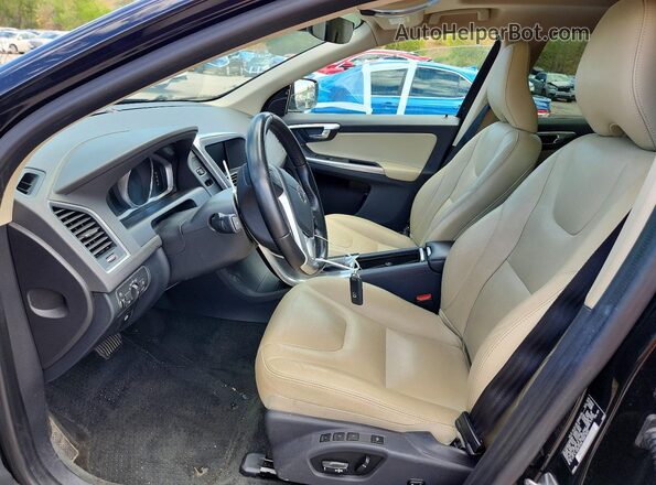 YV440MDK1G2901894 2016 VOLVO XC60 Black Vista interior delantera