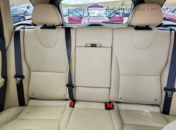 YV440MDK1G2901894 2016 VOLVO XC60 Black Vista de los asientos traseros