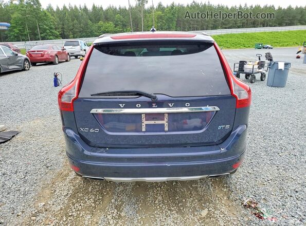 YV440MDK2G2872387 2016 VOLVO XC60 Blue Rear view