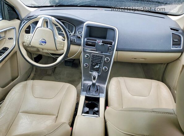 YV440MDK4G2787292 2016 VOLVO XC60 Gray Вид панелі приладів