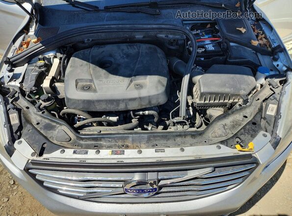 YV440MDK8G2880980 2016 VOLVO XC60 Silver ძრავის განყოფილების ხედი