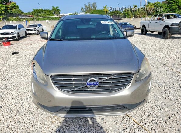YV440MDK9G2857742 2016 VOLVO XC60 Gold Widok z przodu