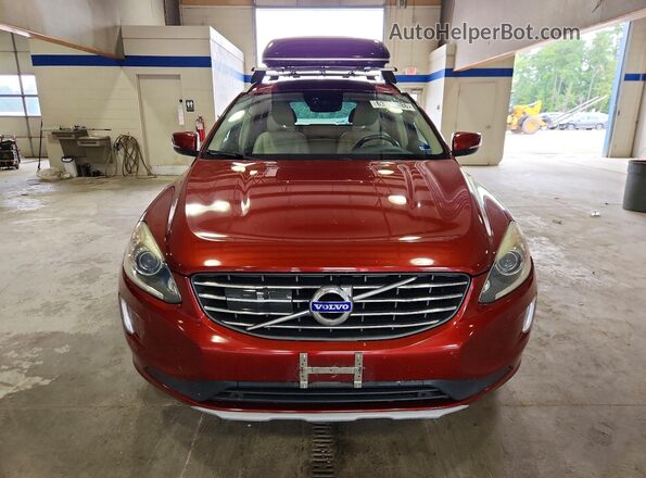 YV440MDM9G2912160 2016 VOLVO XC60 Burgundy Front view