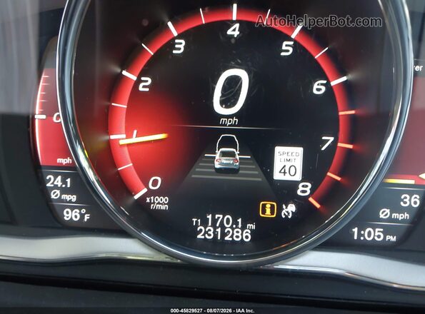 YV440MUM4H2004765 2017 VOLVO S60 CROSS COUNTRY Gray Вид задніх сидінь