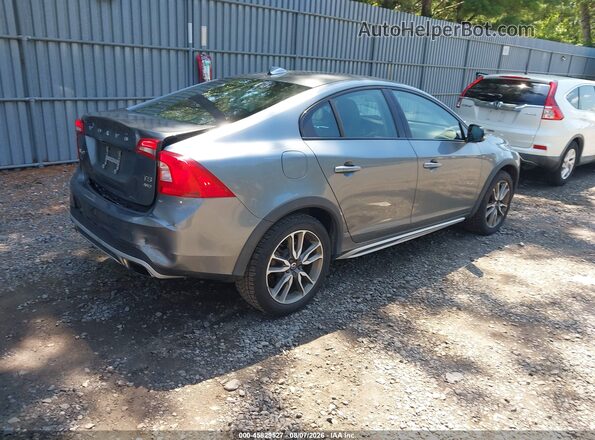 YV440MUM4H2004765 2017 VOLVO S60 CROSS COUNTRY Gray Задня права чверть