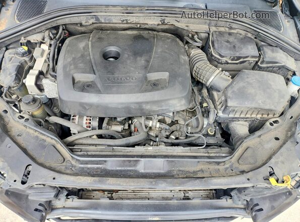 YV449MRK4G2876827 2016 VOLVO XC60 Gray Vista del compartimento del motor