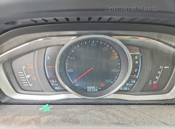 YV449MRK7G2925969 2016 VOLVO XC60 Белый Вид щитка приборов
