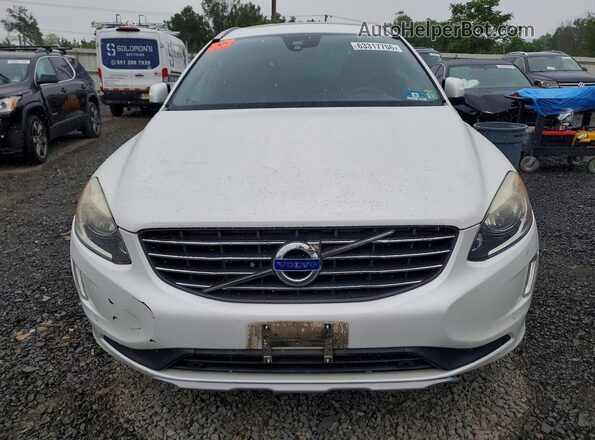 YV449MRKXG2892112 2016 VOLVO XC60 White Դիմացի տեսք