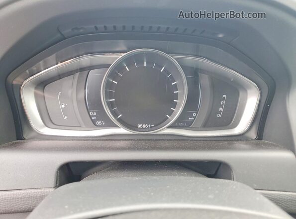 YV449MRKXG2892112 2016 VOLVO XC60 White Սարքավորումների վահանակի տեսք