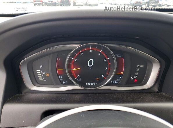 YV449MRM4G2876649 2016 VOLVO XC60 Silver Vista del cuadro de instrumentos