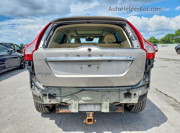 YV449MRM5G2918665 2016 VOLVO XC60 Gold Widok z tyłu