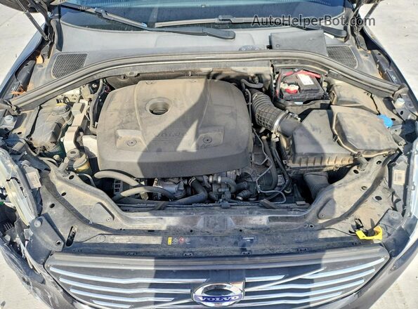 YV449MRR6H2167878 2017 VOLVO XC60 Black Engine compartment view