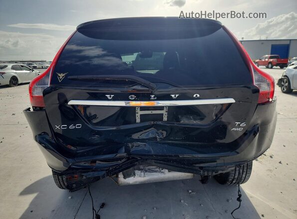 YV449MRR6H2167878 2017 VOLVO XC60 Black Rear view
