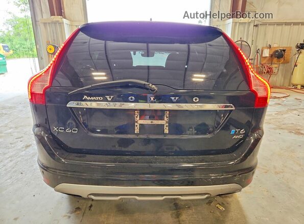 YV449MRR9H2130985 2017 VOLVO XC60 Black Հետևի տեսք