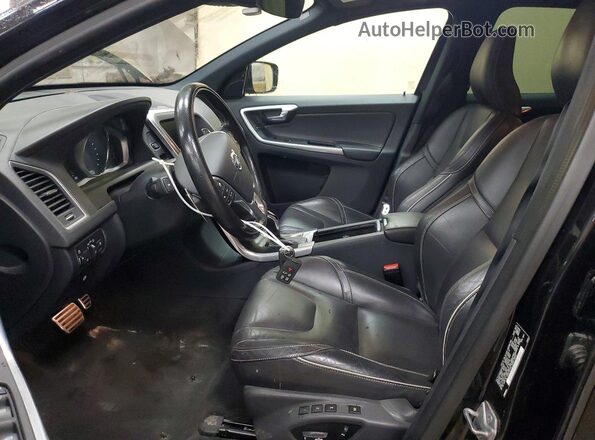 YV449MRS5H2131456 2017 VOLVO XC60 Black Սալոնի դիմացի տեսք