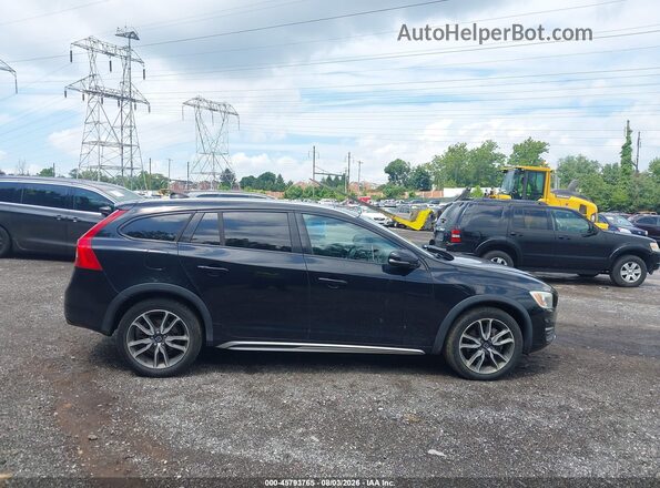 YV4612HK5G1003132 2016 VOLVO V60 CROSS COUNTRY Black Widok wnętrza z tyłu