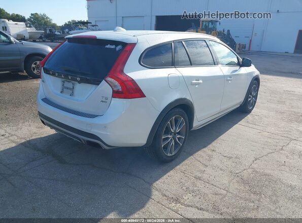 YV4612HK5G1016690 2016 VOLVO V60 CROSS COUNTRY Белый Задняя правая четверть
