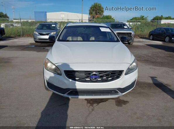 YV4612HK5G1016690 2016 VOLVO V60 CROSS COUNTRY Белый Вид щитка приборов