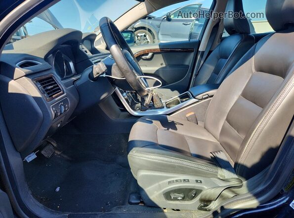 YV4612NK0G1270778 2016 VOLVO XC70 Blue Widok wnętrza z przodu