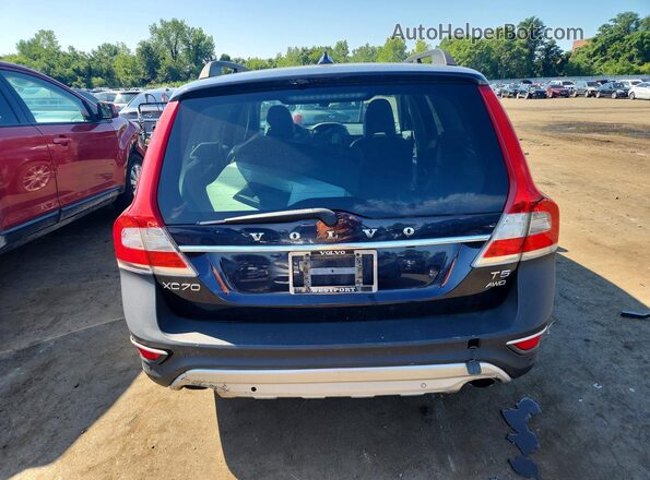 YV4612NK0G1270778 2016 VOLVO XC70 Blue Widok z tyłu