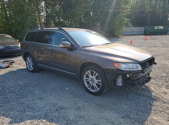 YV4612NM3G1243396 2016 VOLVO XC70 Коричневый Передняя правая четверть