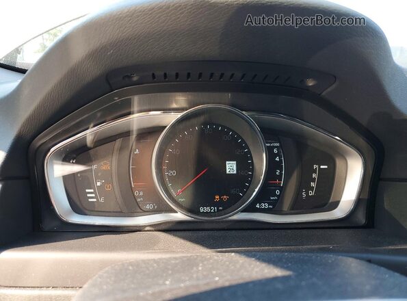 YV4612NM3G1243396 2016 VOLVO XC70 Коричневый Вид щитка приборов