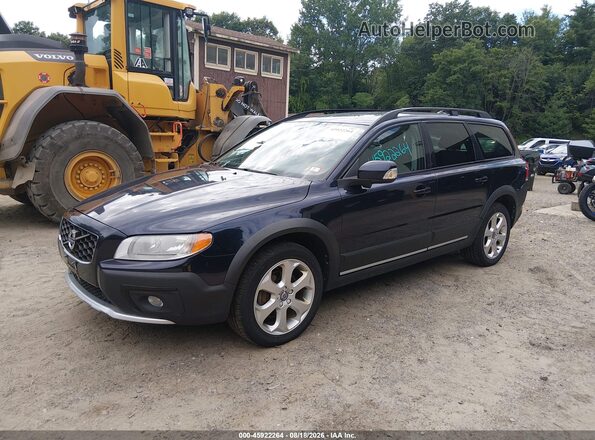 YV4612NX8G1262813 2016 VOLVO XC70 Navy Передня ліва чверть