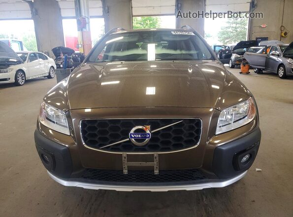 YV4612NX8G1268014 2016 VOLVO XC70 Brown Vista frontal