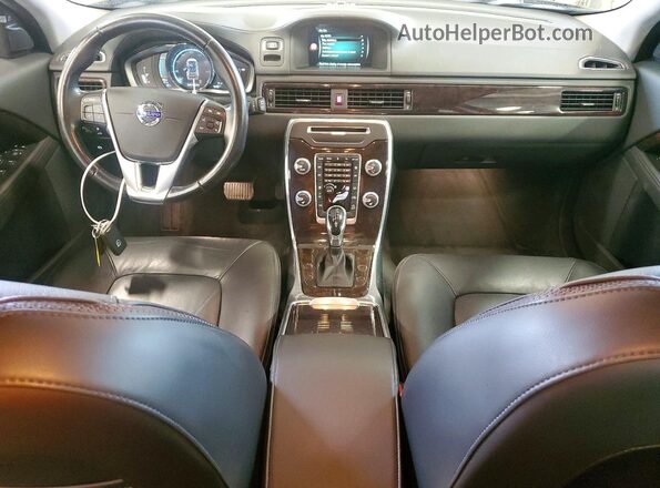 YV4612NX8G1268014 2016 VOLVO XC70 Brown Vista del salpicadero