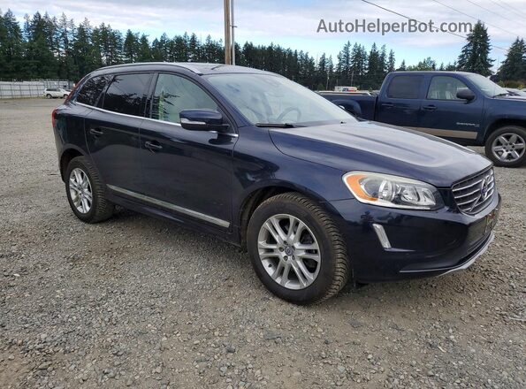 YV4612RK2G2870979 2016 VOLVO XC60 Blue წინა მარჯვენა