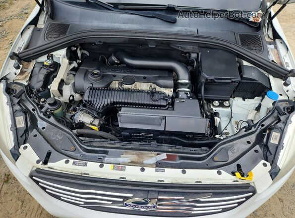YV4612RK4G2825249 2016 VOLVO XC60 White Engine compartment view