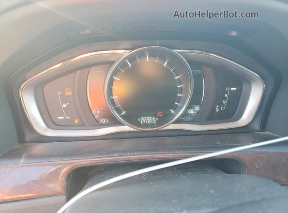 YV4612RM6G2824640 2016 VOLVO XC60 Серый Вид щитка приборов
