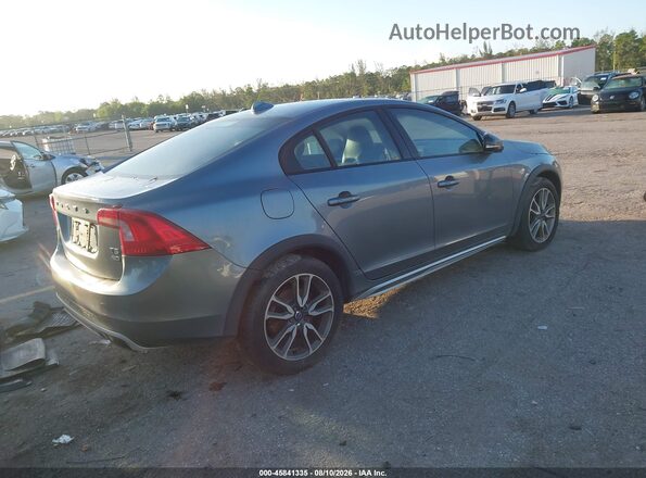 YV4612UM6G2000287 2016 VOLVO S60 CROSS COUNTRY Gray Rear right