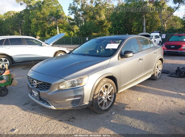YV4612UM6G2000287 2016 VOLVO S60 CROSS COUNTRY Gray 